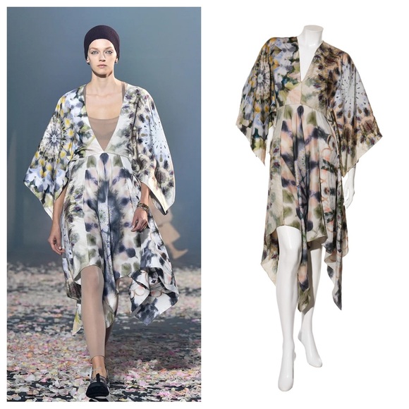 Christian Dior Silk Dress Runway 2019 Size FR 36 / US 4 - Picture 1 of 13